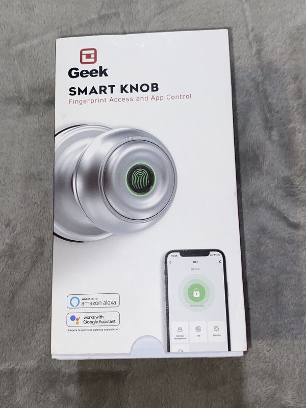 Photo 1 of Geek Smart Smart Door Knob with Fingerprint Access & App Control, 
