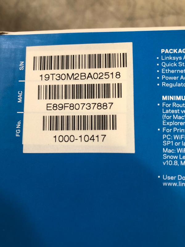 Photo 4 of Linksys MAX-STREAM AC1750 Next Gen MU-MIMO Smart Wi-Fi Router with Seamless Roaming