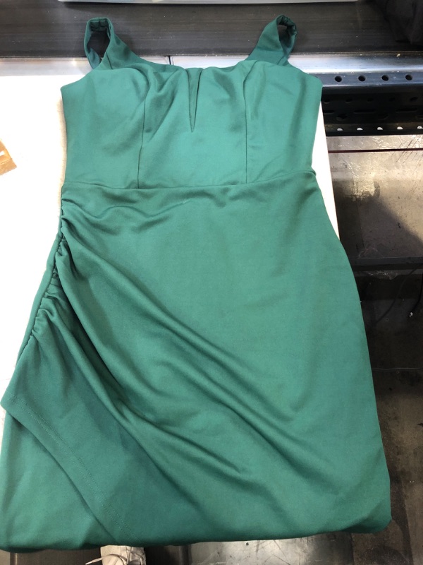 Photo 1 of green dress- size small 