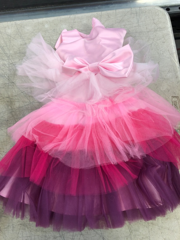 Photo 1 of baby tutu dress- pink/purple
size- 80