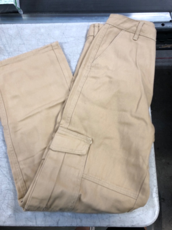 Photo 2 of cargo pants- brown very small 
unkown size
