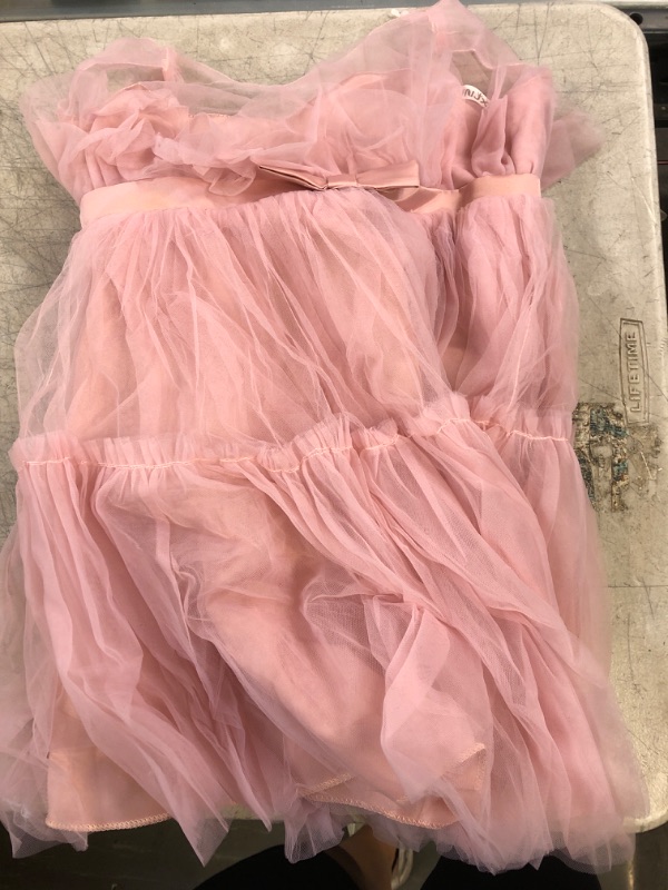 Photo 1 of girls  tutu dress- pink
size- 120