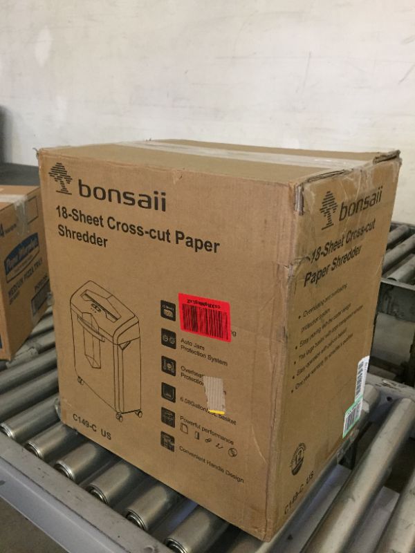 Photo 3 of Bonsaii C149-C Shredder and 24-Pack Lubricant Sheets