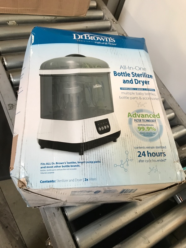 Photo 1 of Dr. Brown's Clean Steam Baby Bottle and Pacifier Sterilizer and Dryer