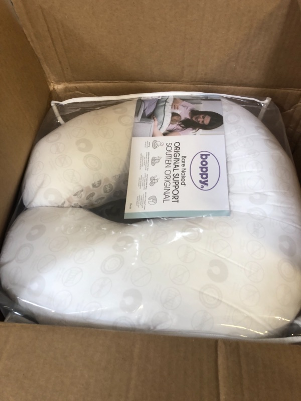 Photo 1 of Boppy Nursing Pillow – Bare Naked | Breastfeeding and Bottle Feeding, Propping Baby, Tummy Time, Sitting Support | Pillow Only
