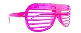 Photo 1 of 12 Piece Slotted & Shutter Shades Light Up Unisex Flashing Glasses for Adults & Children
ONLY PINK