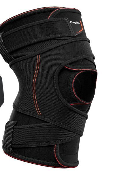 Photo 1 of Omples Hinged Knee Braces for Knee Pain Plus Size Rodilleras Para Dolor De Rodillas Knee Brace for Women Men Knee Support with Side Stabilizers for Meniscus Tear Arthritis Pain Running (Size 1)
