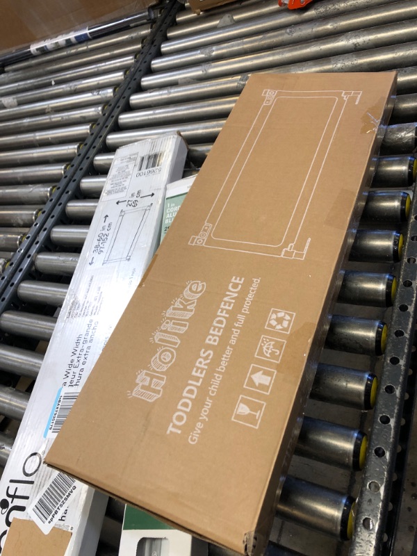 Photo 1 of HOLIKE Bed Rails for Toddlers - 60" 70" 80" Extra Long Baby Bed Rail Guard (3 Sides: Perfect for Full Bed, Include 3 Sides)
