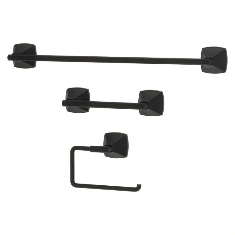 Photo 1 of ?Pfister BTB-BLL3B Bellance 18 in. Towel Bar/Towel Ring/Toilet Paper Holder
