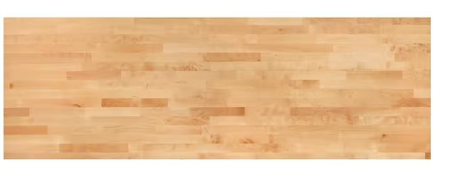 Photo 1 of 5 ft. L x 30 in. D Finished Engineered Birch Butcher Block Desktop Countertop
