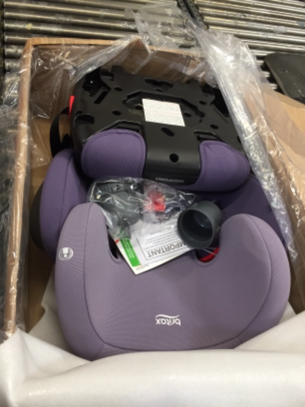 Photo 2 of Britax Highpoint Backless Belt-Positioning Booster Seat, SafeWash Purple Ombre