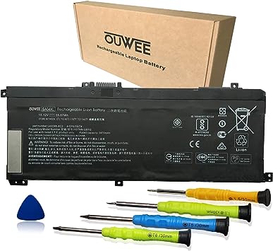 Photo 1 of OUWEE SA04XL Laptop Battery Compatible with HP Envy X360 15-DR 15-DR0010TX Series Notebook HSTNN-OB1F HSTNN-OB1G HSTNN-UB7U L43248-541 L43248-AC1 L43248-AC2 L43267-005 SAO4XL 15.12V 55.67Wh