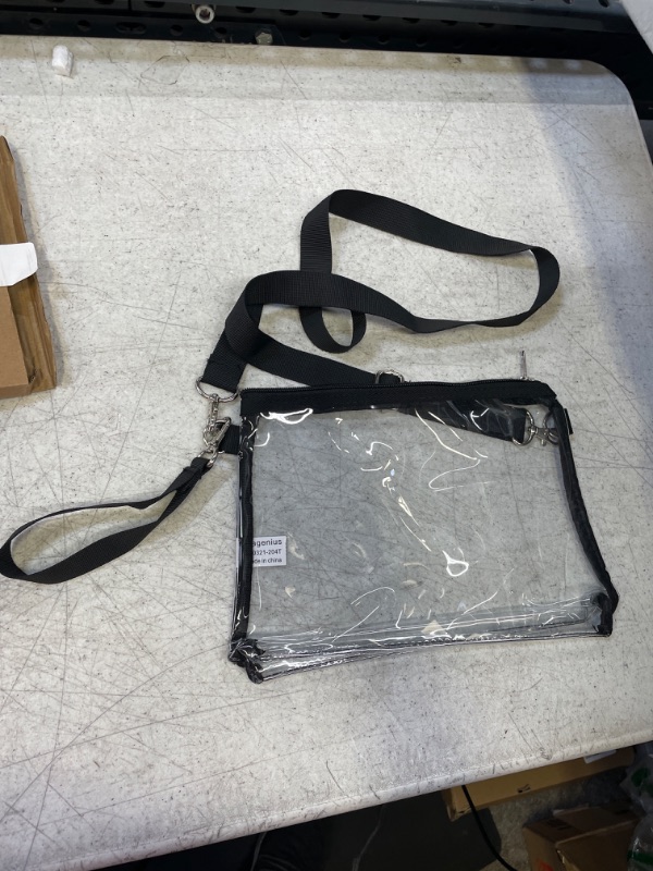 Photo 1 of CLEAR CROSSBODY PURSE 