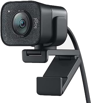 Photo 1 of Logitech StreamCam, 1080P HD 60fps Streaming Webcam with USB-C and Built-in Microphone, Worldwide Version, Chinese Spec (Graphite)