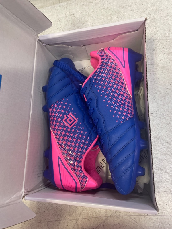 Photo 2 of DREAM PAIRS Boys Girls Outdoor Football Shoes Soccer Cleats