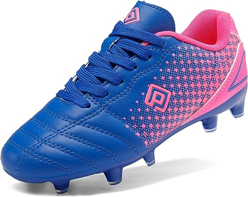 Photo 1 of DREAM PAIRS Boys Girls Outdoor Football Shoes Soccer Cleats
