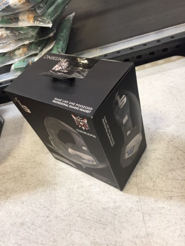 Photo 1 of FEIYING Gaming Headset with Microphone, Gaming Headphones Deep Bass PS4 PS5 Headset with Noise Cancelling Mic, 7.1 Surround Sound, Soft Ear Pads