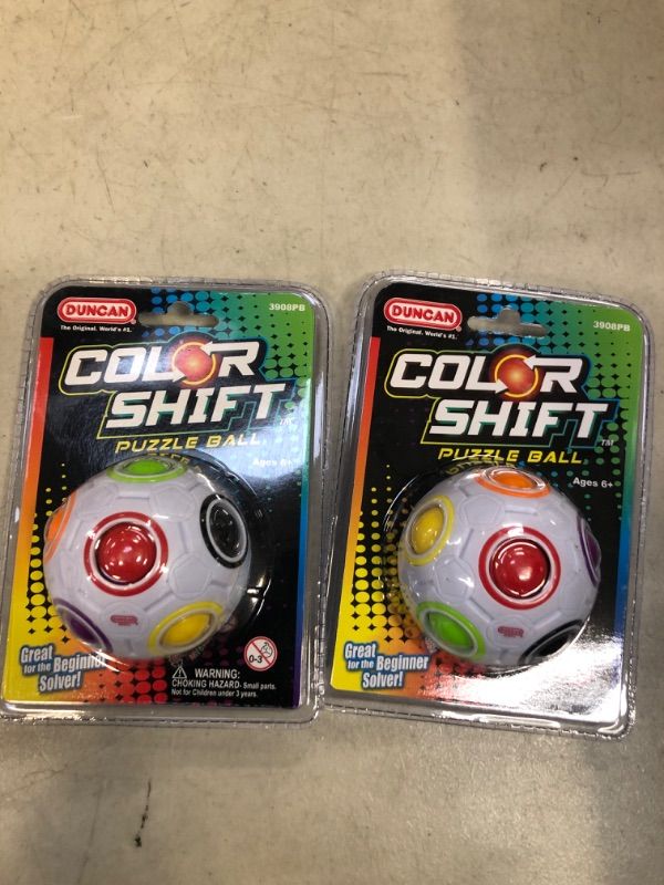 Photo 1 of Duncan Color Shift Puzzle Ball 2 PACK 
