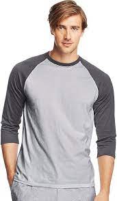 Photo 1 of Hanes Men's and Big Men's Performance Baseball Tee, Up To Size XL