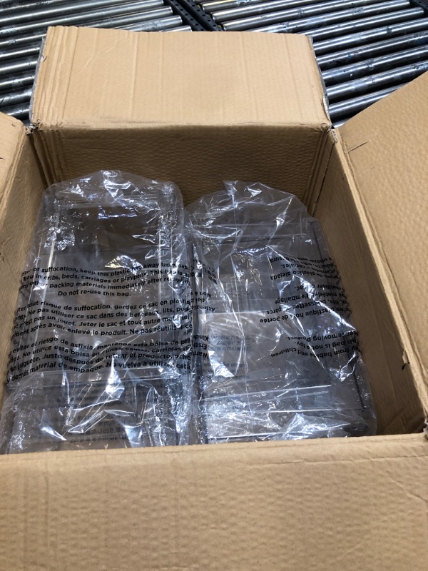 Photo 1 of mDesign Plastic Stackable Bathroom Storage with Pull Out Bin Organizer Drawer for Cabinet, Vanity, Shelf, Cupboard, Cabinet, or Closet Organization - Lumiere Collection - 4 Pack - Clear 4 8 x 12 x 8