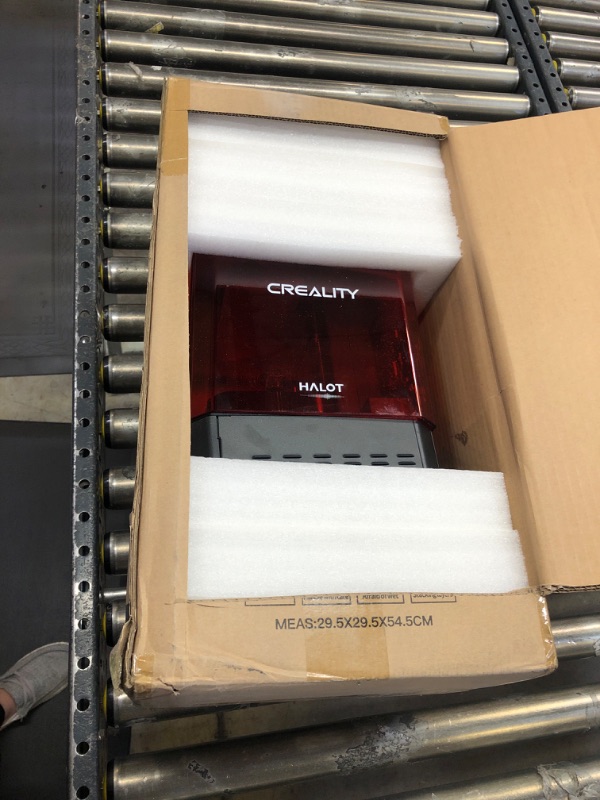 Photo 2 of Creality HALOT-ONE Resin 3D Printer with High Precise Integral Light Source, CL-60 SLA 3D Printer with 2K Mono LCD Screen WiFi Function Dual Cooling & Filtering Systems Print Size 127x80x160mm USED POSSIBLE MISSING PARTS UNABLE TO TEST 