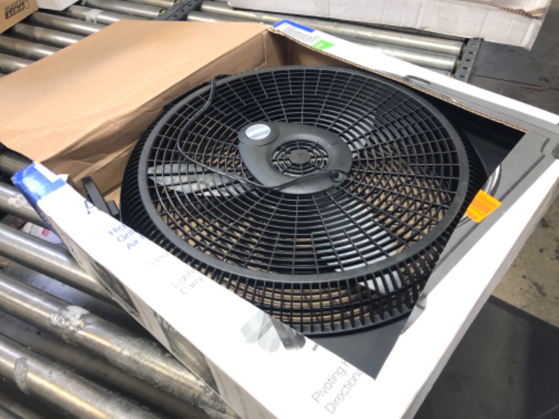 Photo 2 of 20 in. 3-Speed Air Circulator Floor Fan