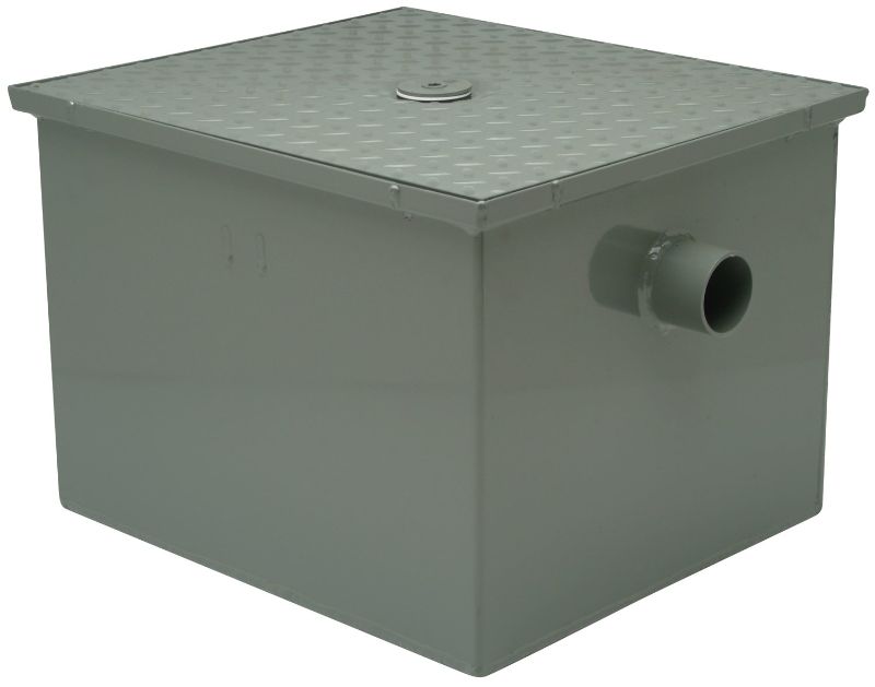 Photo 1 of Zurn GT2700-25-3NH GT2700 3" No-Hub Grease Trap with Flow Control, 25 GPM
