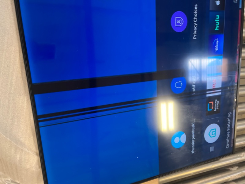 Photo 1 of SAMSUNG 55-Inch Class Crystal UHD CU8000 Series PurColor, Object Tracking Sound Lite, Q-Symphony, Motion Xcelerator, Ultra Slim, Solar Remote, Smart TV with Alexa Built-in (UN55CU8000)