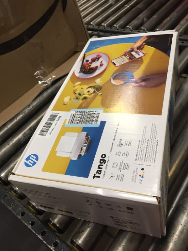 Photo 3 of HP - Tango Wireless Instant Ink Ready Inkjet Printer - Wisp Gray