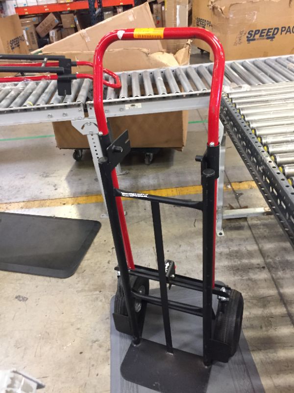 Photo 2 of 800 lbs. Capacity 2-in-1 Convertible Hand Truck