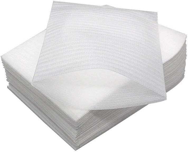 Photo 1 of 100 Packs Cushion Foam Pouches Foam Wrap Cushion Sheets Safely Packaging Container Supplies for Fragile Items Moving Storage and Shipping
