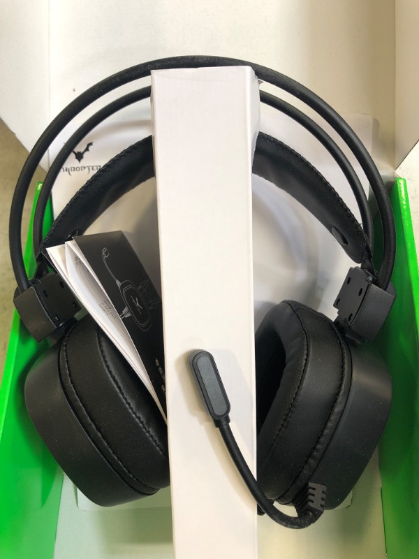 Photo 1 of Chiropter <2022 Model Gaming Wired Headset with Mic, Noise Cancelling and Surround Sound 7.1 Stereo, Compatible with PC PS4/PS5, Xbox one/Xbox Series X/Xbox Series S
