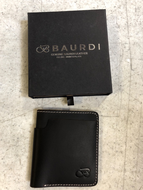 Photo 1 of Baurdi Everest Mocha Mens Bifold Leather Wallet, Mocha, Medium, Bifold Wallet

