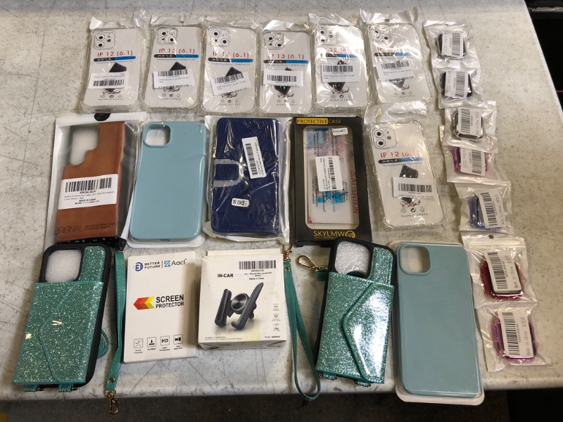 Photo 1 of Variety Pack -- Phone Cases & Accessories / Apple Watch Accessories -- 23 Items