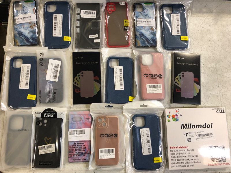 Photo 1 of Variety Pack -- 18 Phone Cases 