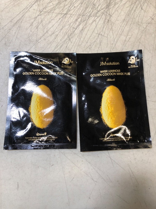 Photo 2 of [LOT OF 2] JMSOLUTION Water Luminous Golden Cocoon Eye Mask 10's -Reducing fine lines, provide rich nutrition, and high moisture retention. Highly enriched hydrogel essence eye patch mask