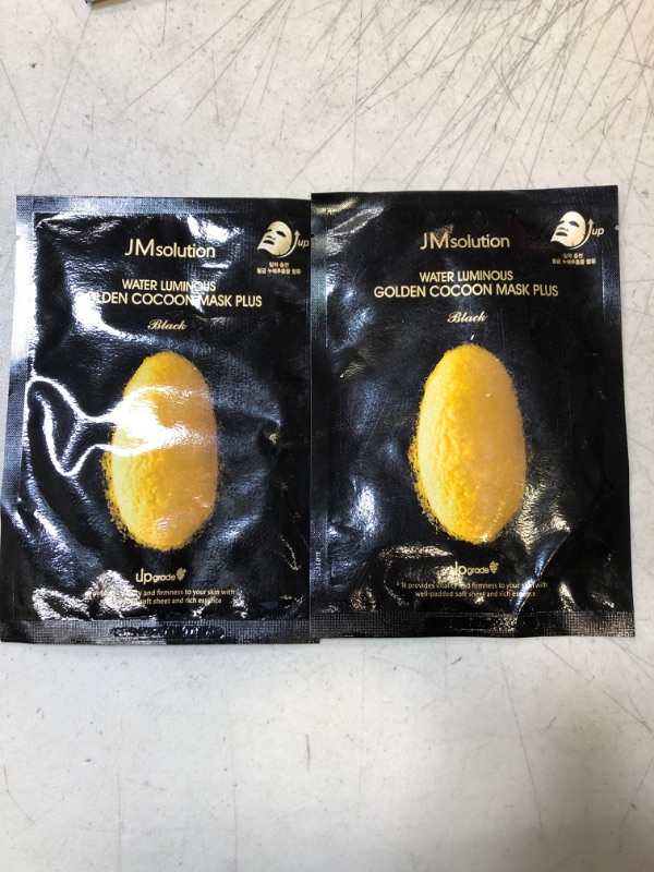 Photo 2 of [LOT OF 2] JMSOLUTION Water Luminous Golden Cocoon Eye Mask 10's -Reducing fine lines, provide rich nutrition, and high moisture retention. Highly enriched hydrogel essence eye patch mask