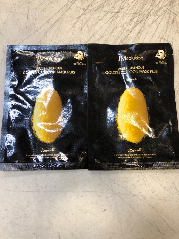 Photo 2 of {LOT OF 2] JMSOLUTION Water Luminous Golden Cocoon Eye Mask 10's -Reducing fine lines, provide rich nutrition, and high moisture retention. Highly enriched hydrogel essence eye patch mask
