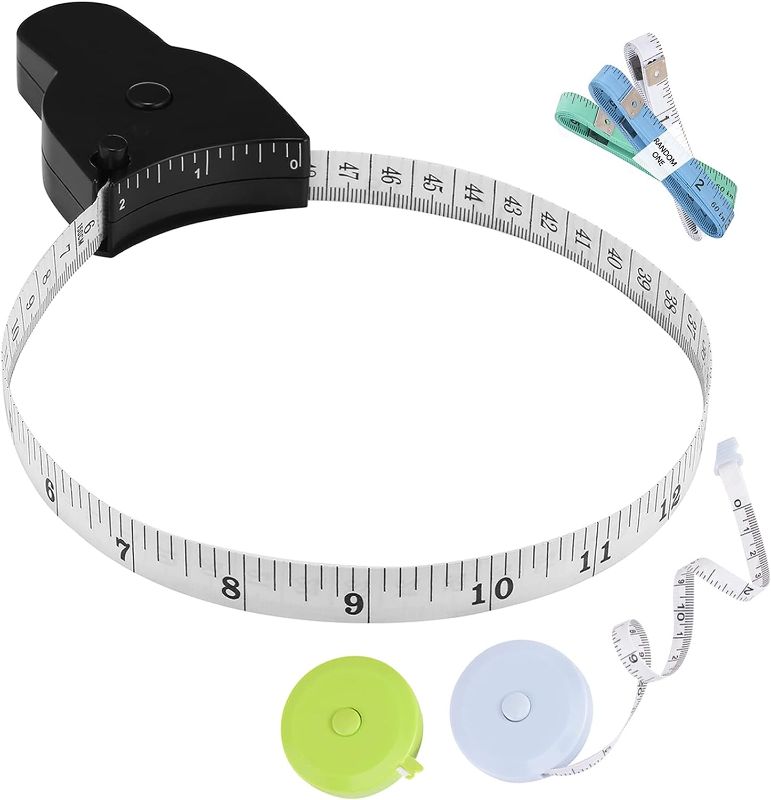 Photo 1 of 4PCS Body Measure Tape, Automatic Telescopic Tape Measure, Accurate Measuring Tape for Body, Body Measurement Tape for Tracking Weight Loss Muscle Gain, Tailor, Sewing, Clothes
