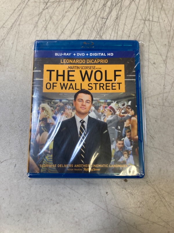 Photo 2 of The Wolf of Wall Street BLURAY + DVD + DIGITAL HD
