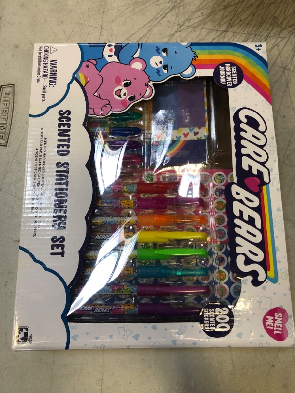 Photo 2 of Care Bears Scented Stationery Set - Fun & Fruity Writing Supplies for Kids - Personal Journal, Sticky Tab Pad, Gel Pens, Mini Gel Pens, Sticker Sheets For Ages 3+ 17022