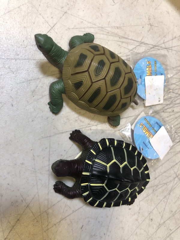 Photo 1 of [LOT OF 2] Toysmith Turtle Squishimals Toy