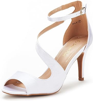 Photo 1 of DREAM PAIRS Women's SIZE 10 - NILE Fashion Stilettos Open Toe Pump Heel Sandals
