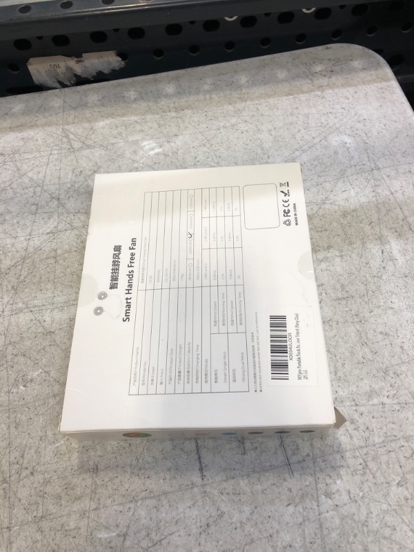 Photo 1 of MYpro Personal Neck Fan,USB Rechargeable Battery Operated Portable Fan with 3Speeds,Strong Wind and RGB Light,Ultra Quiet Hands Free 360° Adjustable Wearable Fan for Camp Home Office Outdoor Travel (Navy Blue)