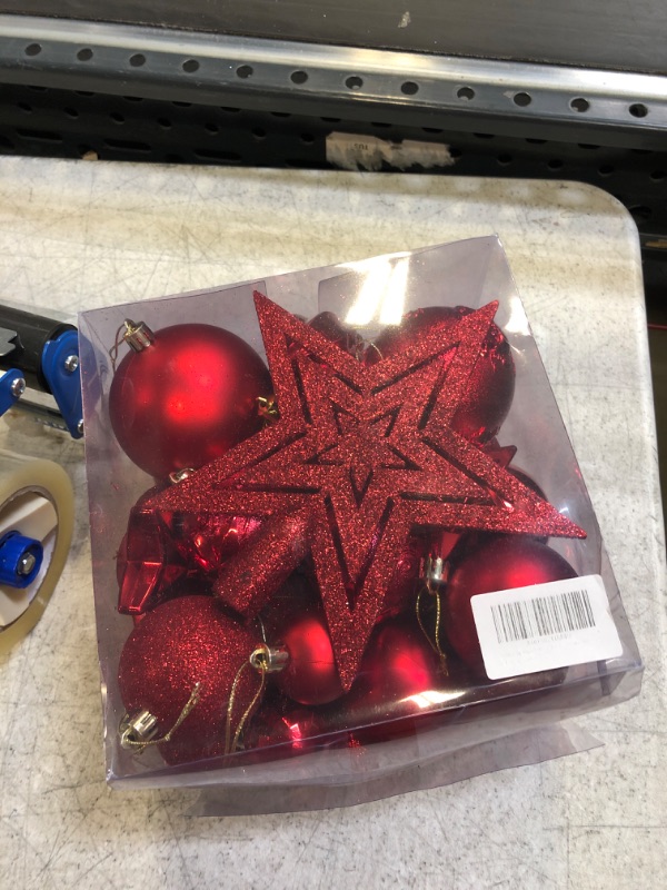 Photo 1 of 30 PC RED ORNAMENT 