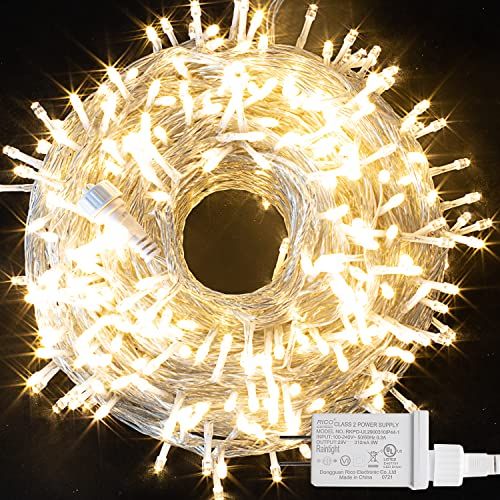 Photo 1 of 400 LED String Lights, 141.1Ft Xmas String Light 8 Modes Plug-in Waterproof Mini Lights for Indoor and Outdoor, Holiday Christmas Tree Wedding Party B
