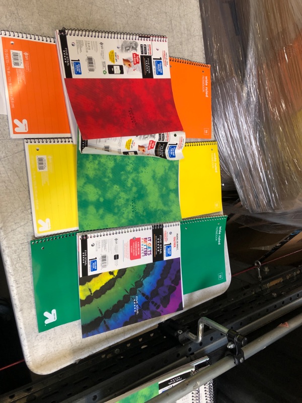 Photo 1 of 9 pcs bag of notebooks