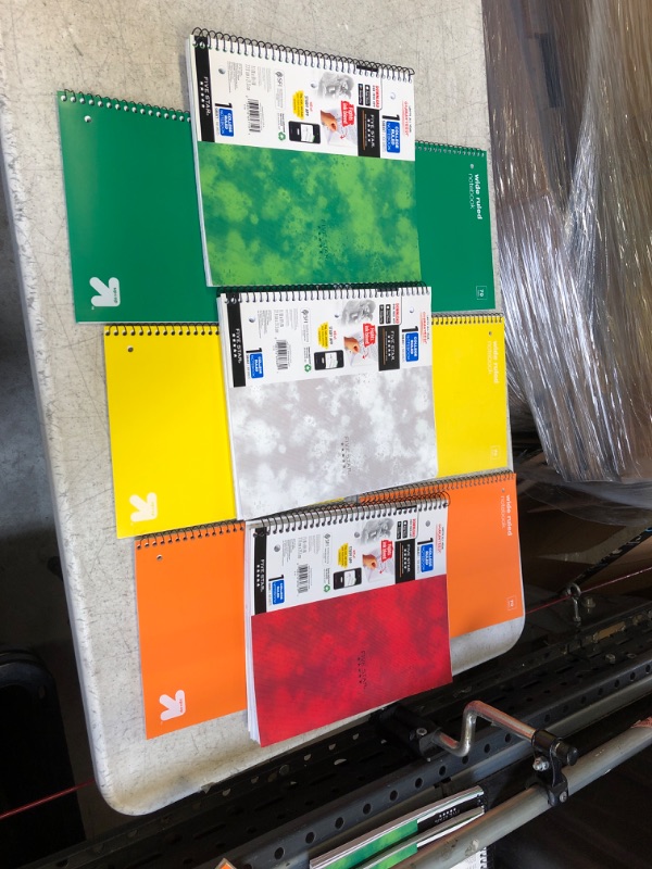 Photo 1 of 9 pcs bag of notebooks