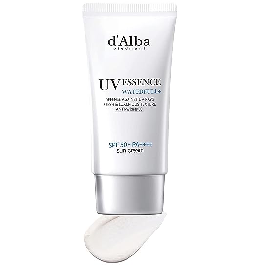 Photo 1 of d'Alba Piedmont Waterful Essence Sun Cream White Truffle Ingredients SPF50+ (White Truffle Sun Cream)