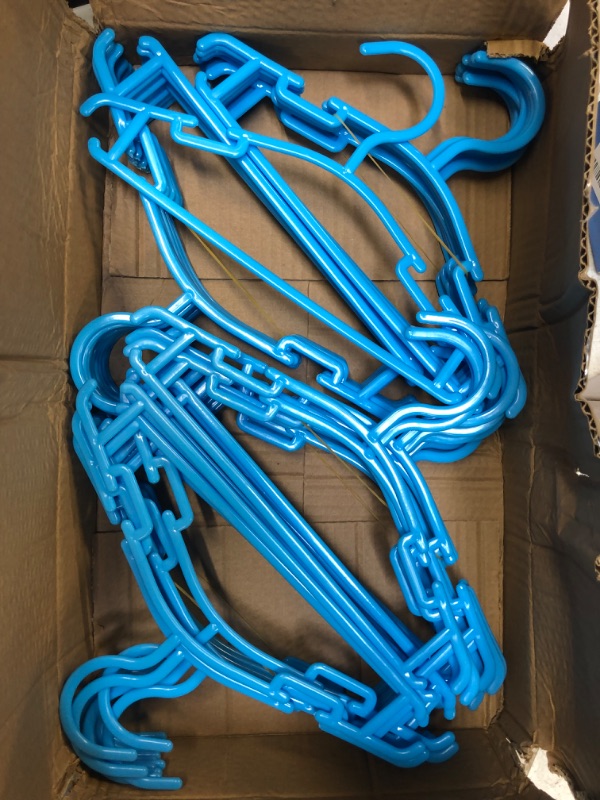 Photo 1 of 20 ct baby blue hangers